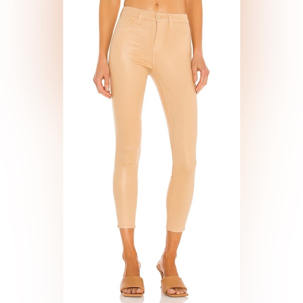 NWOT‎ L'agence Margot High Rise Skinny Candies Ginger Coated Size 31 Minimalist